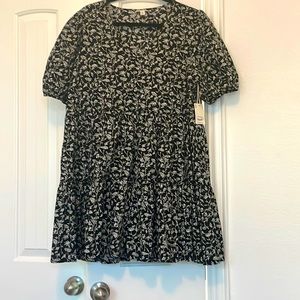 Womens short swing dress size large